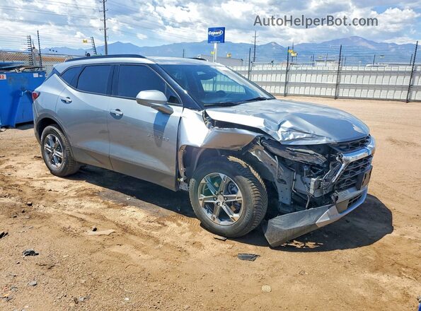 3GNKBCR45PS222831 2023 CHEVROLET BLAZER Silver Front right