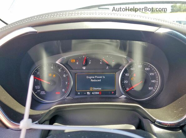 3GNKBCR45PS222831 2023 CHEVROLET BLAZER Silver Instrument cluster view