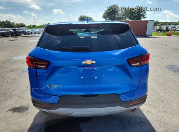 3GNKBCR46SS122634 2025 CHEVROLET BLAZER Blue Rear view