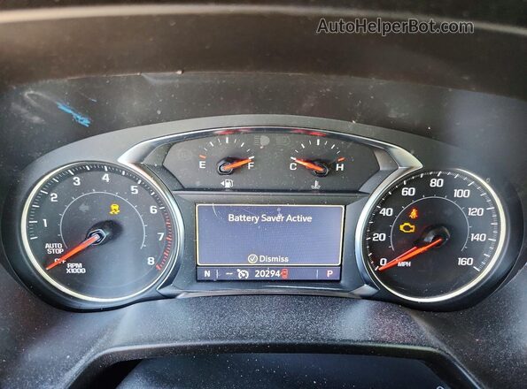 3GNKBCR46SS122634 2025 CHEVROLET BLAZER Blue Instrument cluster view
