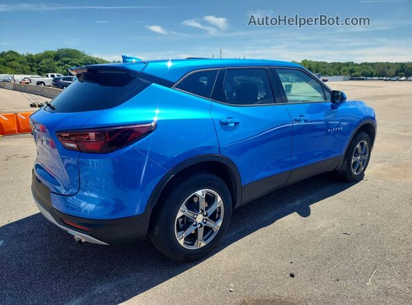 3GNKBCR46SS265065 2025 CHEVROLET BLAZER Blue უკანა მარჯვენა