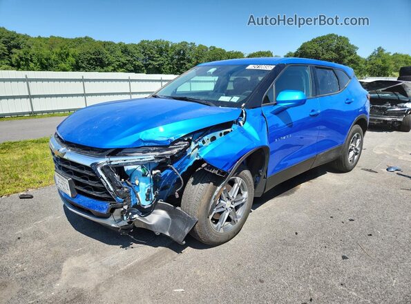 3GNKBCR46SS265065 2025 CHEVROLET BLAZER Blue სალონის 360-გრადუსიანი ხედი