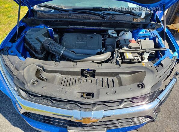 3GNKBCR46SS265065 2025 CHEVROLET BLAZER Blue ძრავის განყოფილების ხედი
