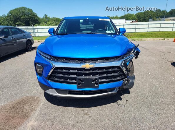 3GNKBCR46SS265065 2025 CHEVROLET BLAZER Blue წინა ხედი