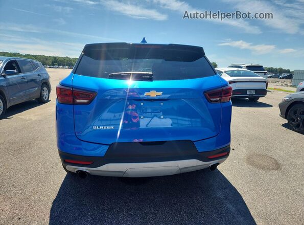 3GNKBCR46SS265065 2025 CHEVROLET BLAZER Blue უკანა ხედი