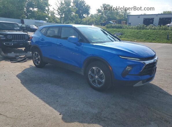 3GNKBCR46TS150922 2026 CHEVROLET BLAZER Blue Передня права чверть