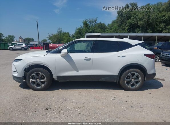 3GNKBCR47PS102335 2023 CHEVROLET BLAZER Белый Панорамный вид салона 360°