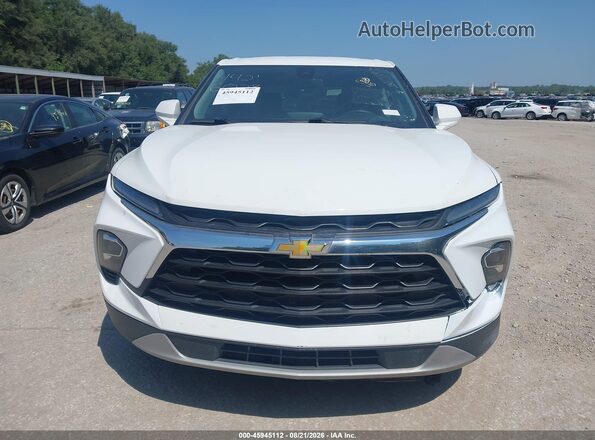 3GNKBCR47PS102335 2023 CHEVROLET BLAZER Белый Вид щитка приборов
