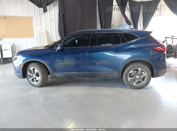 3GNKBCR47PS123251 2023 CHEVROLET BLAZER Blue 360 interior view