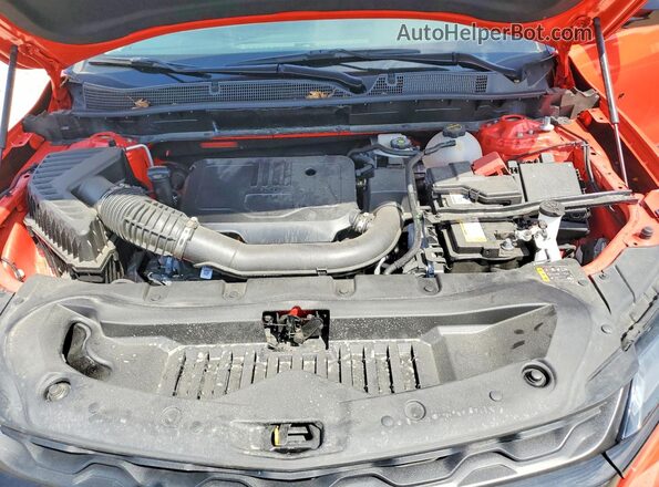 3GNKBCR47SS124151 2025 CHEVROLET BLAZER Оранжевый Вид подкапотного пространства