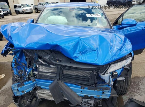 3GNKBCR47SS177142 2025 CHEVROLET BLAZER Blue Vista del compartimento del motor