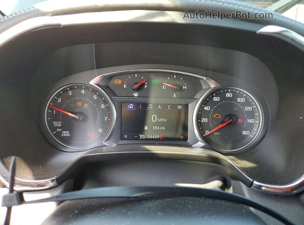 3GNKBCR47SS199450 2025 CHEVROLET BLAZER Black Vista del cuadro de instrumentos