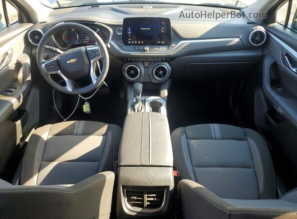 3GNKBCR47SS253040 2025 CHEVROLET BLAZER Gray Вид панелі приладів