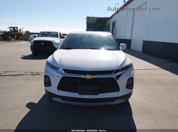 3GNKBCR48MS563460 2021 CHEVROLET BLAZER White Вид спереду