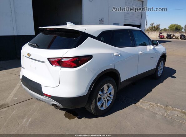 3GNKBCR48MS563460 2021 CHEVROLET BLAZER White Задня права чверть