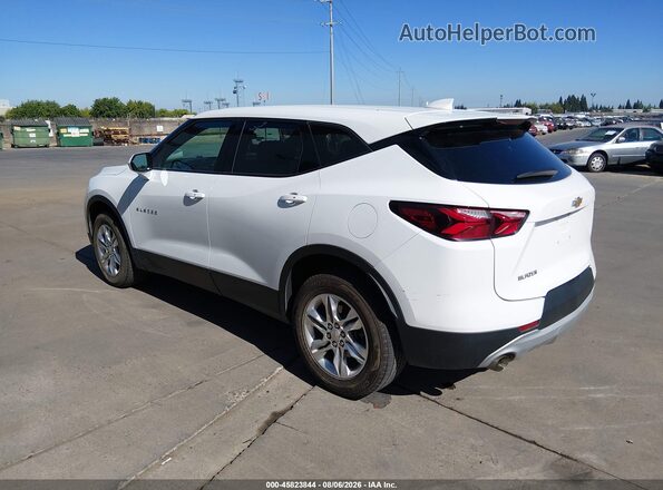 3GNKBCR48MS563460 2021 CHEVROLET BLAZER White Задня ліва чверть