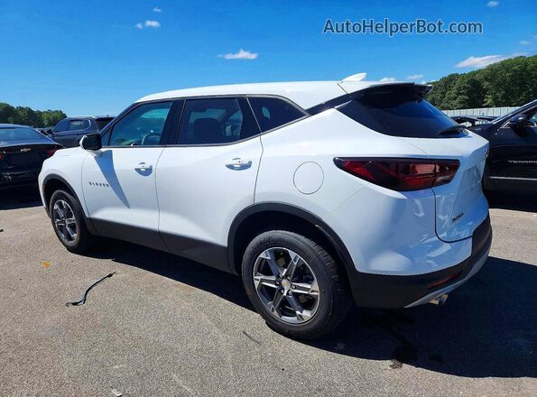 3GNKBCR48SS266699 2025 CHEVROLET BLAZER Белый Задняя левая четверть