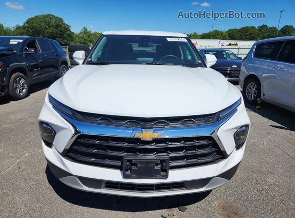 3GNKBCR48SS266699 2025 CHEVROLET BLAZER Белый Вид спереди