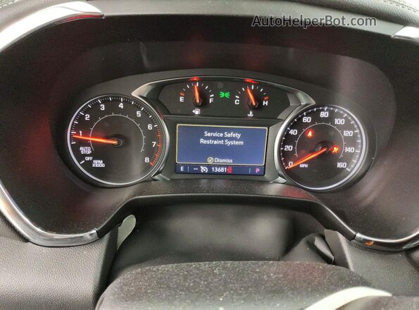 3GNKBCR49TS142491 2026 CHEVROLET BLAZER White Instrument cluster view