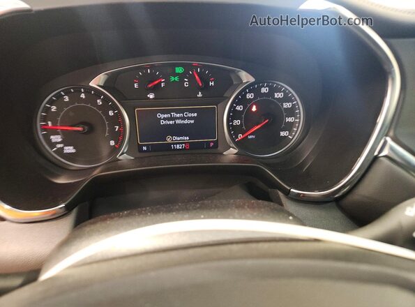3GNKBCR49TS148596 2026 CHEVROLET BLAZER White Вид щитка приладів