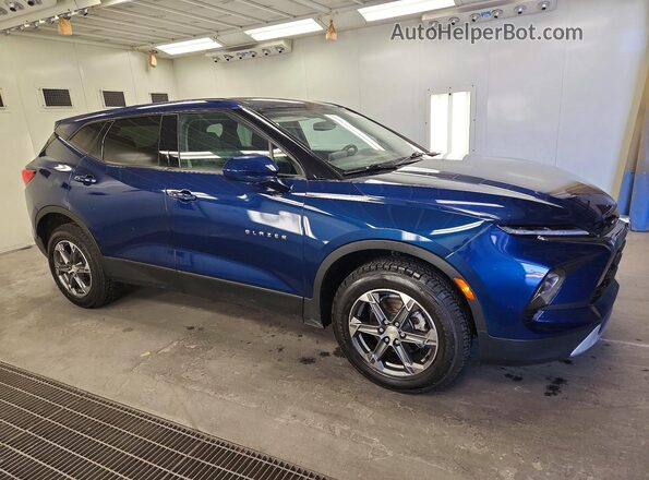 3GNKBCR4XPS144515 2023 CHEVROLET BLAZER Blue Front right