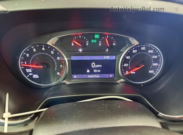 3GNKBCR4XPS144515 2023 CHEVROLET BLAZER Blue Instrument cluster view