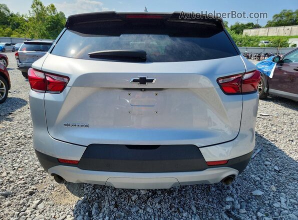 3GNKBCRS0MS542939 2021 CHEVROLET BLAZER Silver Vista trasera