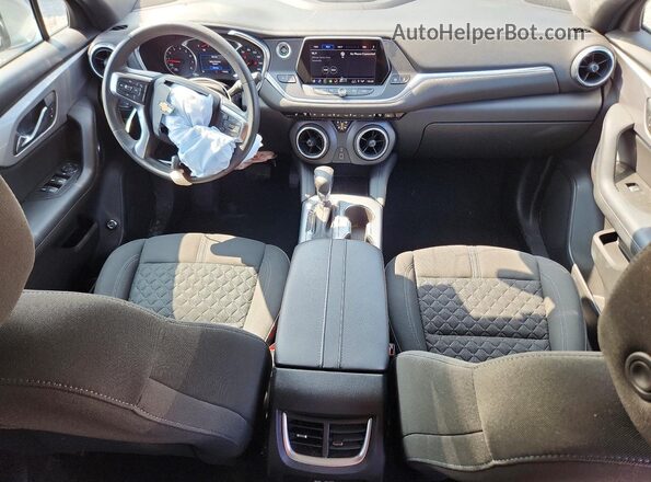 3GNKBCRS0MS542939 2021 CHEVROLET BLAZER Silver Vista del salpicadero