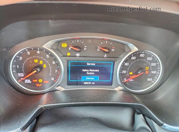 3GNKBCRS0MS542939 2021 CHEVROLET BLAZER Silver Vista del cuadro de instrumentos