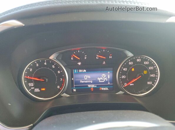 3GNKBCRS1MS552654 2021 CHEVROLET BLAZER Черный Вид щитка приборов