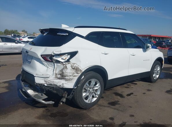 3GNKBCRS2LS689214 2020 CHEVROLET BLAZER Белый Вид спереди
