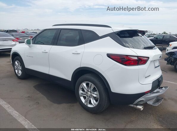3GNKBCRS2LS689214 2020 CHEVROLET BLAZER Белый Задняя левая четверть