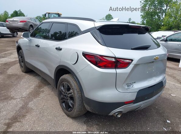 3GNKBCRS2LS703922 2020 CHEVROLET BLAZER Silver Tył lewy