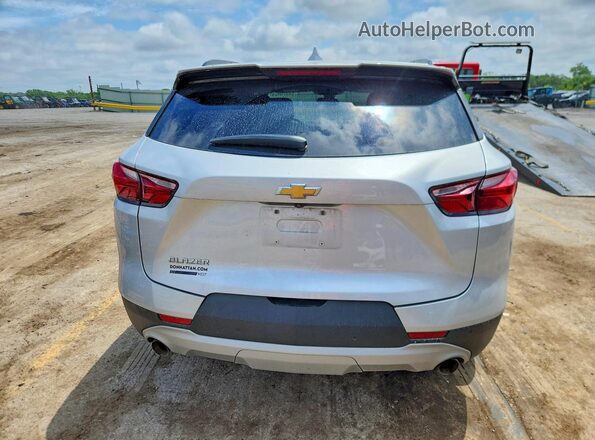 3GNKBCRS2MS543350 2021 CHEVROLET BLAZER Silver Widok z tyłu
