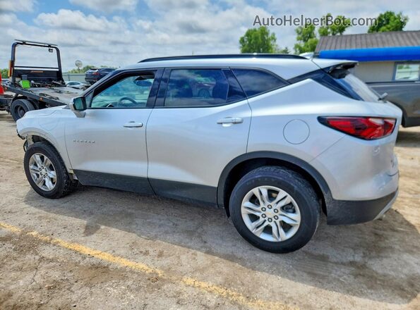 3GNKBCRS2MS543350 2021 CHEVROLET BLAZER Silver Tył lewy