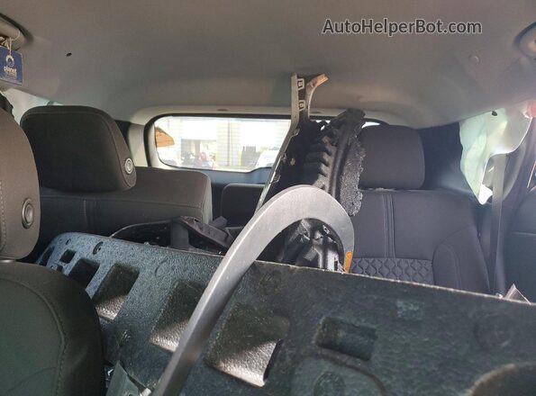3GNKBCRS2MS557877 2021 CHEVROLET BLAZER Желто-коричневый Вид задних сидений