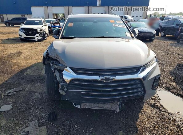 3GNKBCRS2MS557877 2021 CHEVROLET BLAZER Желто-коричневый Вид спереди