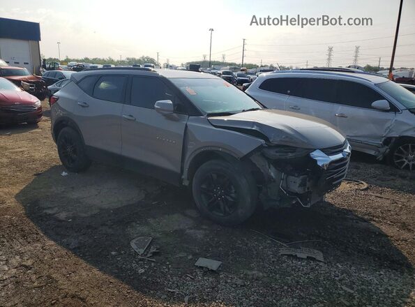 3GNKBCRS2MS557877 2021 CHEVROLET BLAZER Желто-коричневый Передняя правая четверть