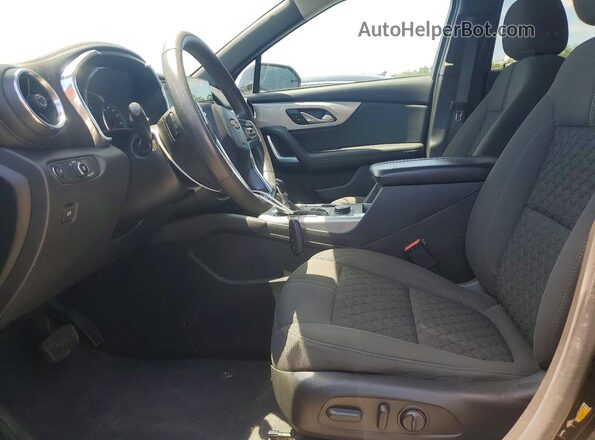 3GNKBCRS2MS585307 2021 CHEVROLET BLAZER Black Вид салону спереду