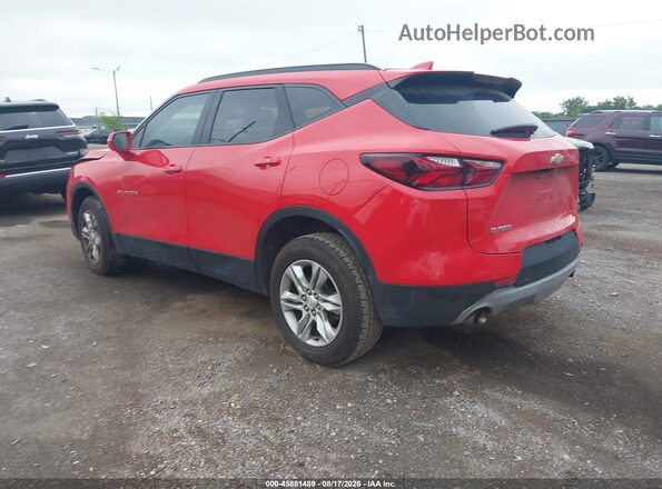 3GNKBCRS3LS675029 2020 CHEVROLET BLAZER Red Rear left