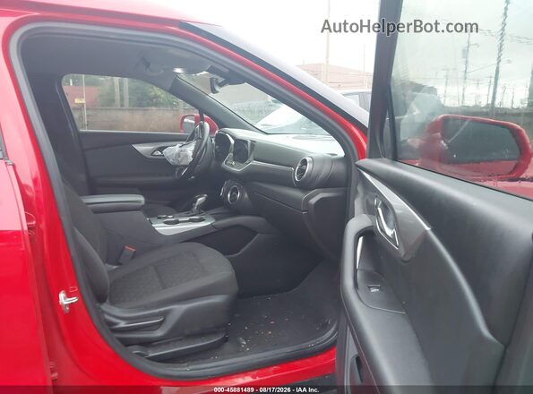 3GNKBCRS3LS675029 2020 CHEVROLET BLAZER Red Front interior view