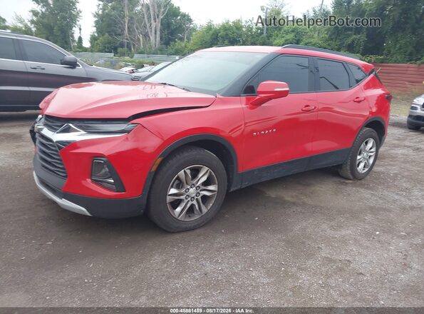 3GNKBCRS3LS675029 2020 CHEVROLET BLAZER Red Front left