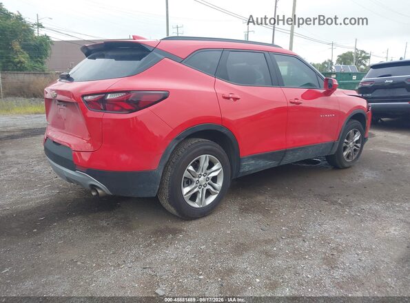 3GNKBCRS3LS675029 2020 CHEVROLET BLAZER Red Rear right