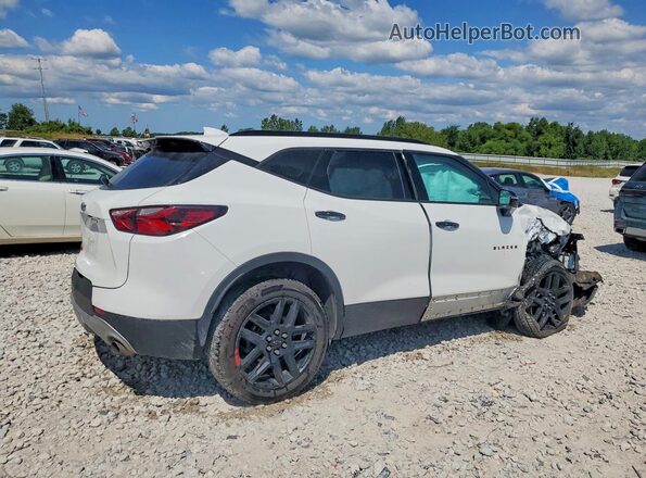 3GNKBCRS3LS720373 2020 CHEVROLET BLAZER Белый Задняя правая четверть