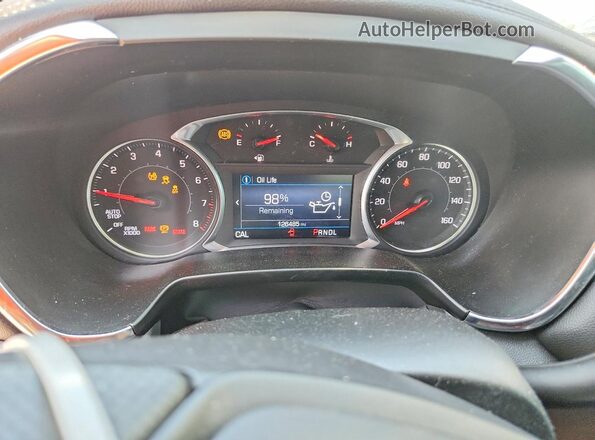 3GNKBCRS3MS510406 2021 CHEVROLET BLAZER Серый Вид щитка приборов