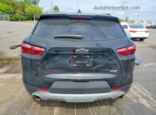 3GNKBCRS3MS547665 2021 CHEVROLET BLAZER Черный Вид сзади