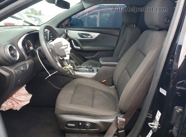 3GNKBCRS3MS547665 2021 CHEVROLET BLAZER Черный Вид салона спереди