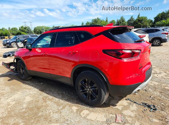 3GNKBCRS4LS723508 2020 CHEVROLET BLAZER Red Tył lewy