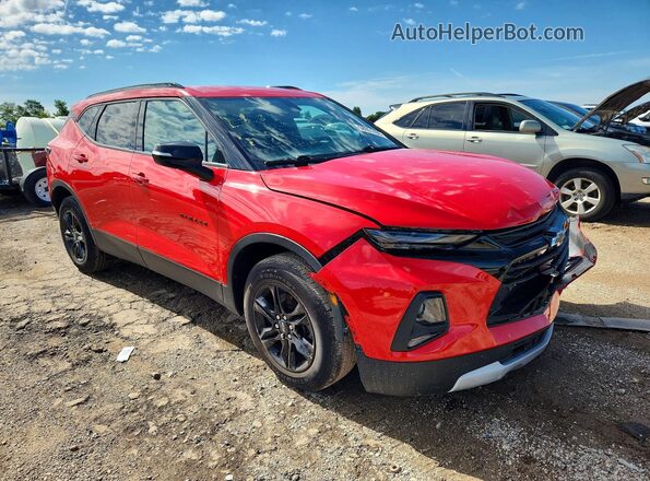 3GNKBCRS4LS723508 2020 CHEVROLET BLAZER Red Przód prawy