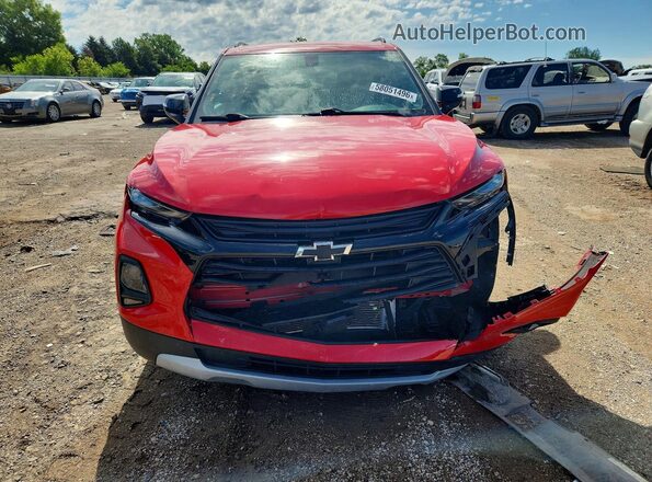 3GNKBCRS4LS723508 2020 CHEVROLET BLAZER Red Widok z przodu